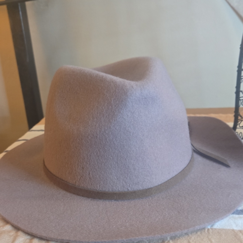 House of Harlow 1960 Soft Gray Fedora - Picture 8 of 15